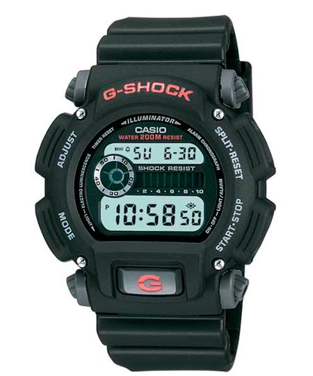 relógio casio digital dw 9052 1vdr preto UNICO