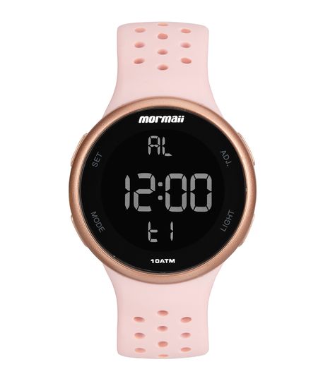 relógio mormaii digital mo7700af8t rosa UNICO