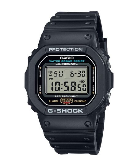 relógio casio digital dw5600uedr preto UNICO