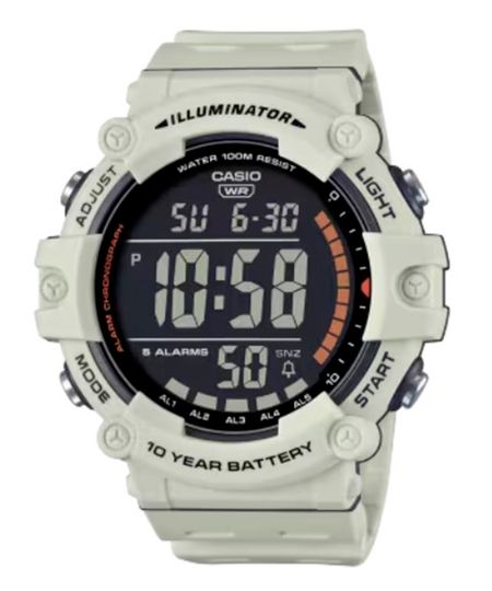 relógio casio digital ae1500wh8b2vdf branco UNICO