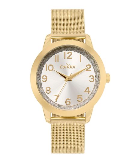 relógio condor analógico co2039mud4d dourado UNICO