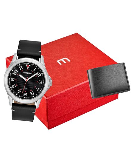 relógio mondaine analógico 83504g0mvnh3kf prateado UNICO