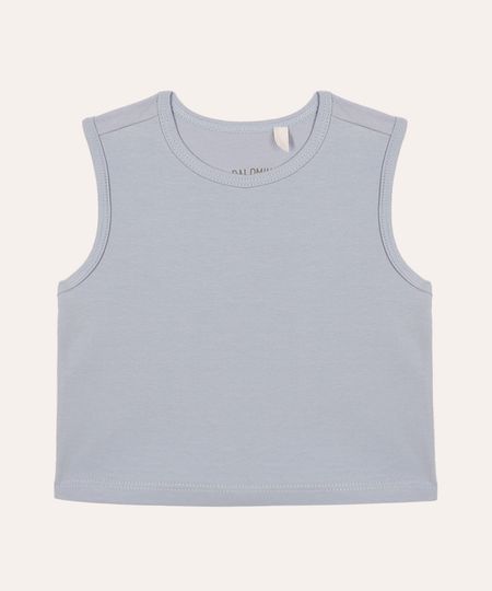 cropped infantil de algodão azul 12 cropped infantil de algodão azul 12