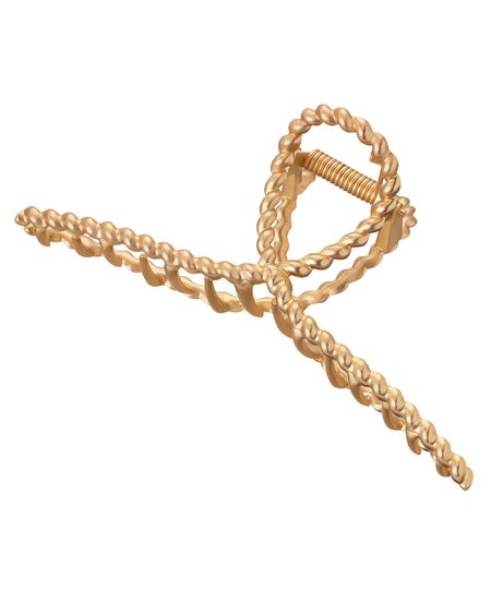 presilha de cabelo trança proart dourada UNICO presilha de cabelo trança proart dourada UNICO