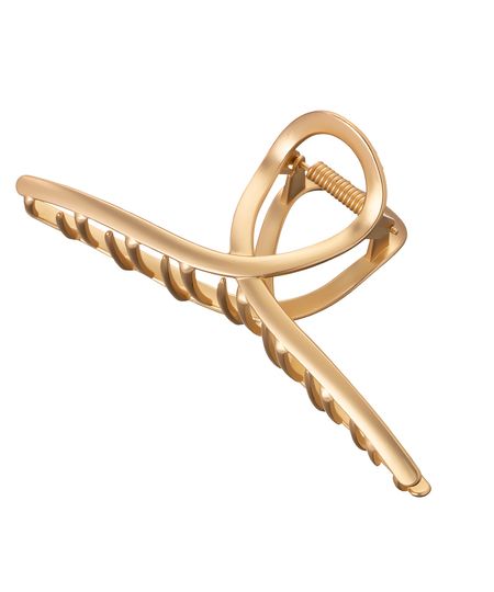 presilha de cabelo laço proart dourada UNICO presilha de cabelo laço proart dourada UNICO