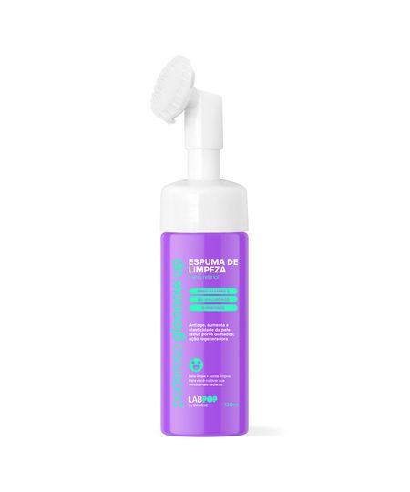 espuma de limpeza poderoso glow up labpop 130 ML espuma de limpeza poderoso glow up labpop 130 ML