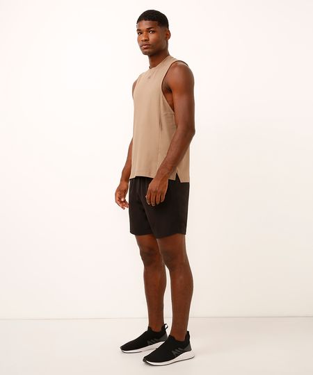 short running bolso com zíper esportivo ace - preto M