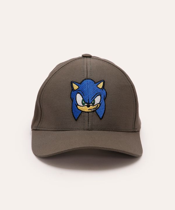 boné infantil aba curva sonic cinza UNICO