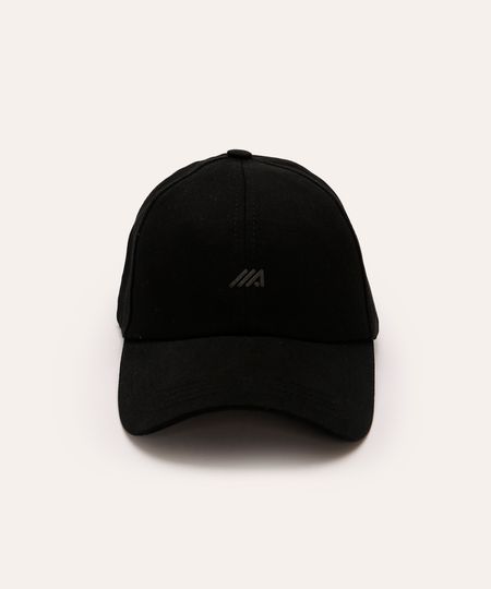 boné esportivo ace aba curva maleável preto UNICO