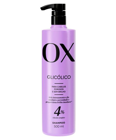 shampoo ox glicólico 500ml 500 ML shampoo ox glicólico 500ml 500 ML
