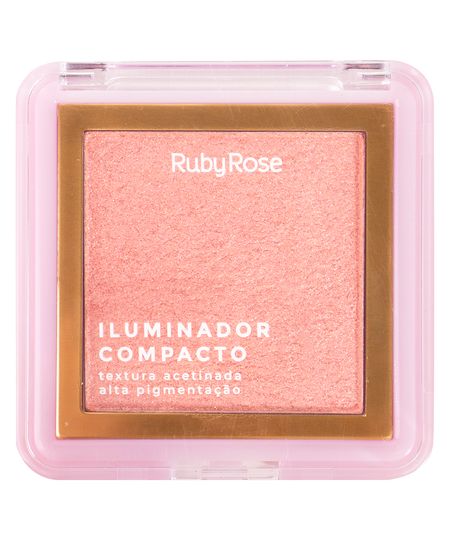 iluminador ruby rose compacto hl30 rosa UNICO iluminador ruby rose compacto hl30 rosa UNICO
