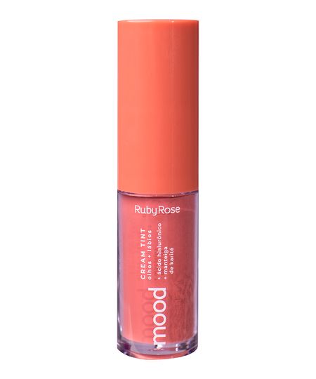 batom ruby rose cream tint mood peach c30 rosa UNICO batom ruby rose cream tint mood peach c30 rosa UNICO
