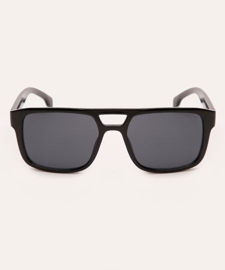 óculos de sol quadrado triton preto UNICO