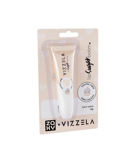 lip sugar balm zaxy vizzela vanilla cake 10g bege UNICO lip sugar balm zaxy vizzela vanilla cake 10g bege UNICO