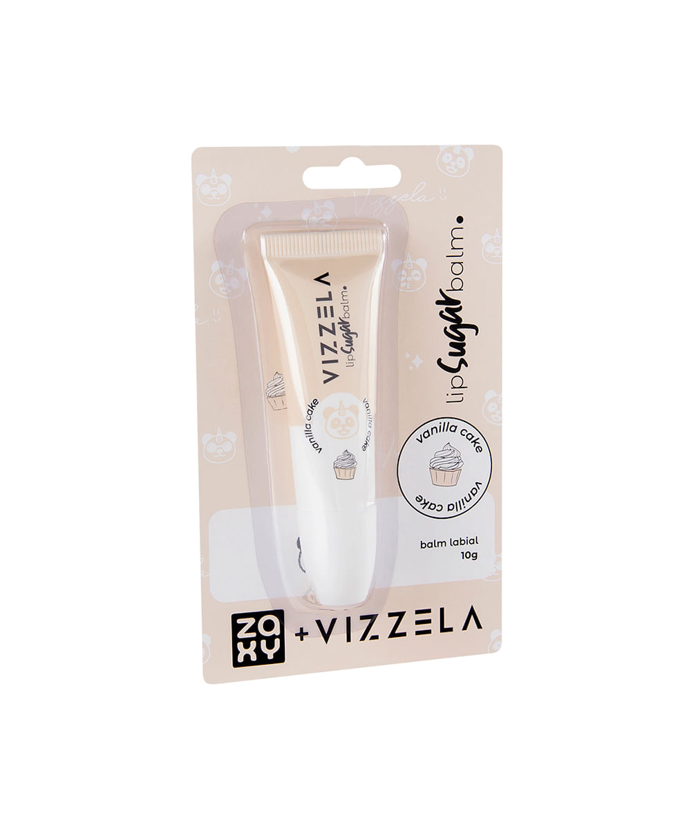 lip sugar balm zaxy vizzela vanilla cake 10g bege