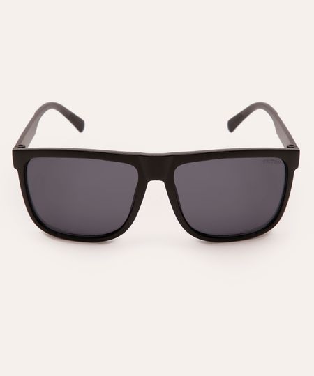 óculos de sol quadrado triton preto UNICO