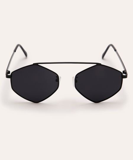 óculos de sol oval - preto UNICO óculos de sol oval - preto UNICO