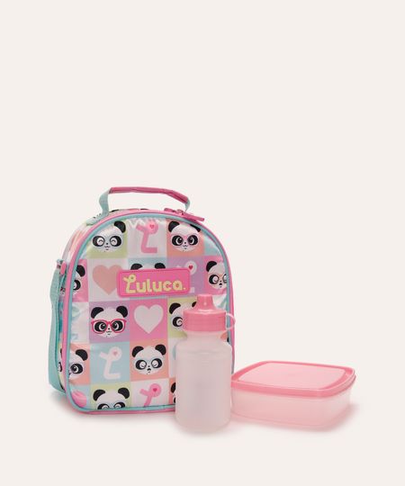 lancheira térmica infantil luluca colorida UNICO lancheira térmica infantil luluca colorida UNICO