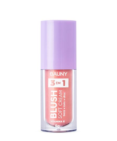 blush bauny líquido soft cream magic rosa UNICO blush bauny líquido soft cream magic rosa UNICO