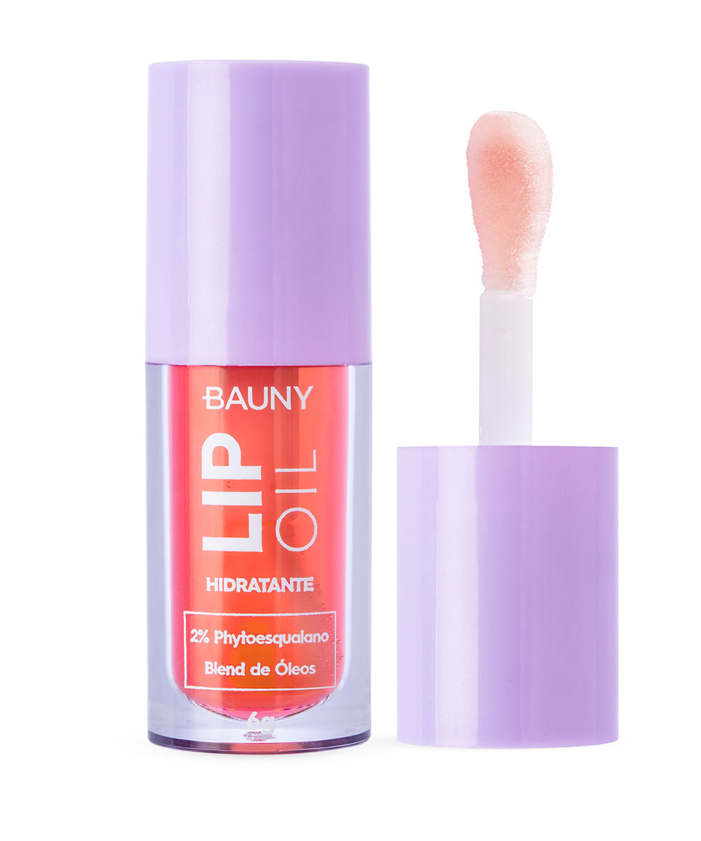 gloss bauny lip oil avelã rosa