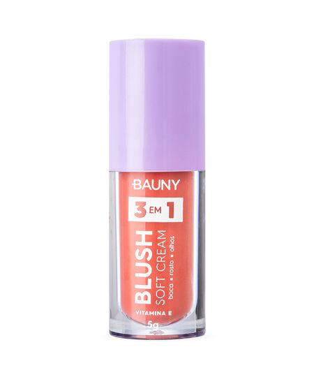 blush bauny líquido soft cream wishes laranja UNICO blush bauny líquido soft cream wishes laranja UNICO
