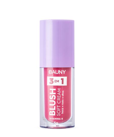 blush bauny líquido soft cream princess rosa UNICO blush bauny líquido soft cream princess rosa UNICO
