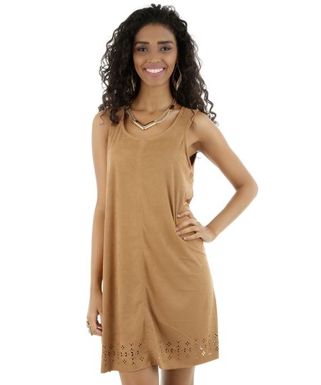Vestido-em-Suede-Kaki-8254771-Kaki_1 Vestido-em-Suede-Kaki-8254771-Kaki_1