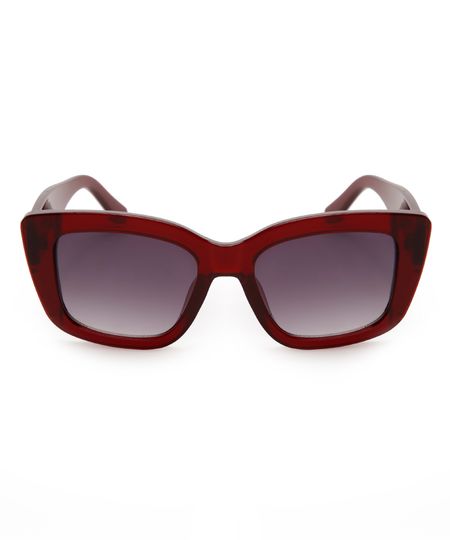 óculos de sol quadrado vinho UNICO óculos de sol quadrado vinho UNICO