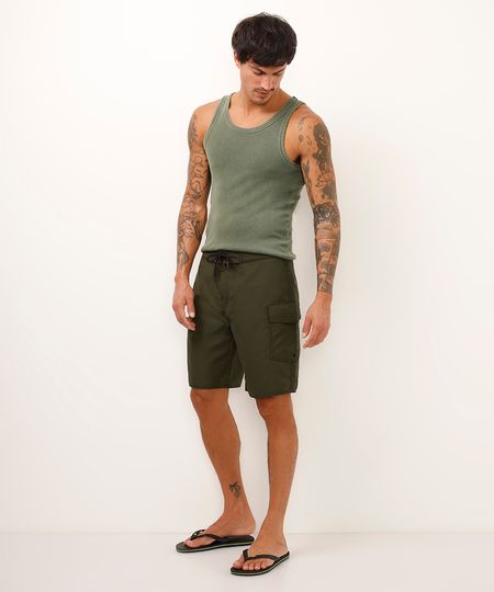 short boardshort cargo verde 40 short boardshort cargo verde 40