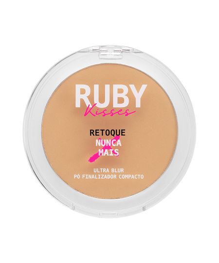 pó finalizador compacto ruby kisses retoque nunca mais medium UNICO pó finalizador compacto ruby kisses retoque nunca mais medium UNICO