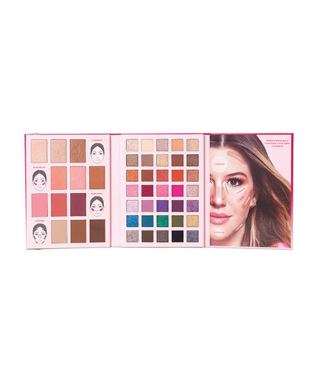niina secrets palette multifuncional celebration 47 cores colorida UNICO niina secrets palette multifuncional celebration 47 cores colorida UNICO