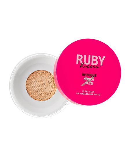 pó finalizador ruby kisses ultra blur solto retoque nunca mais fair UNICO