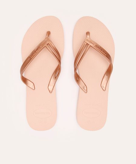 chinelo havaianas elegance rosa 37-38 chinelo havaianas elegance rosa 37-38