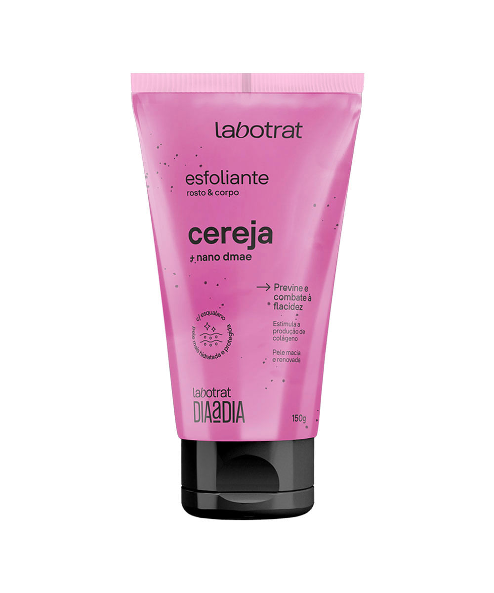 esfoliante labotrat cereja dia a dia 150g - transparent