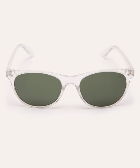 óculos de sol redondo unissex transparente UNICO óculos de sol redondo unissex transparente UNICO