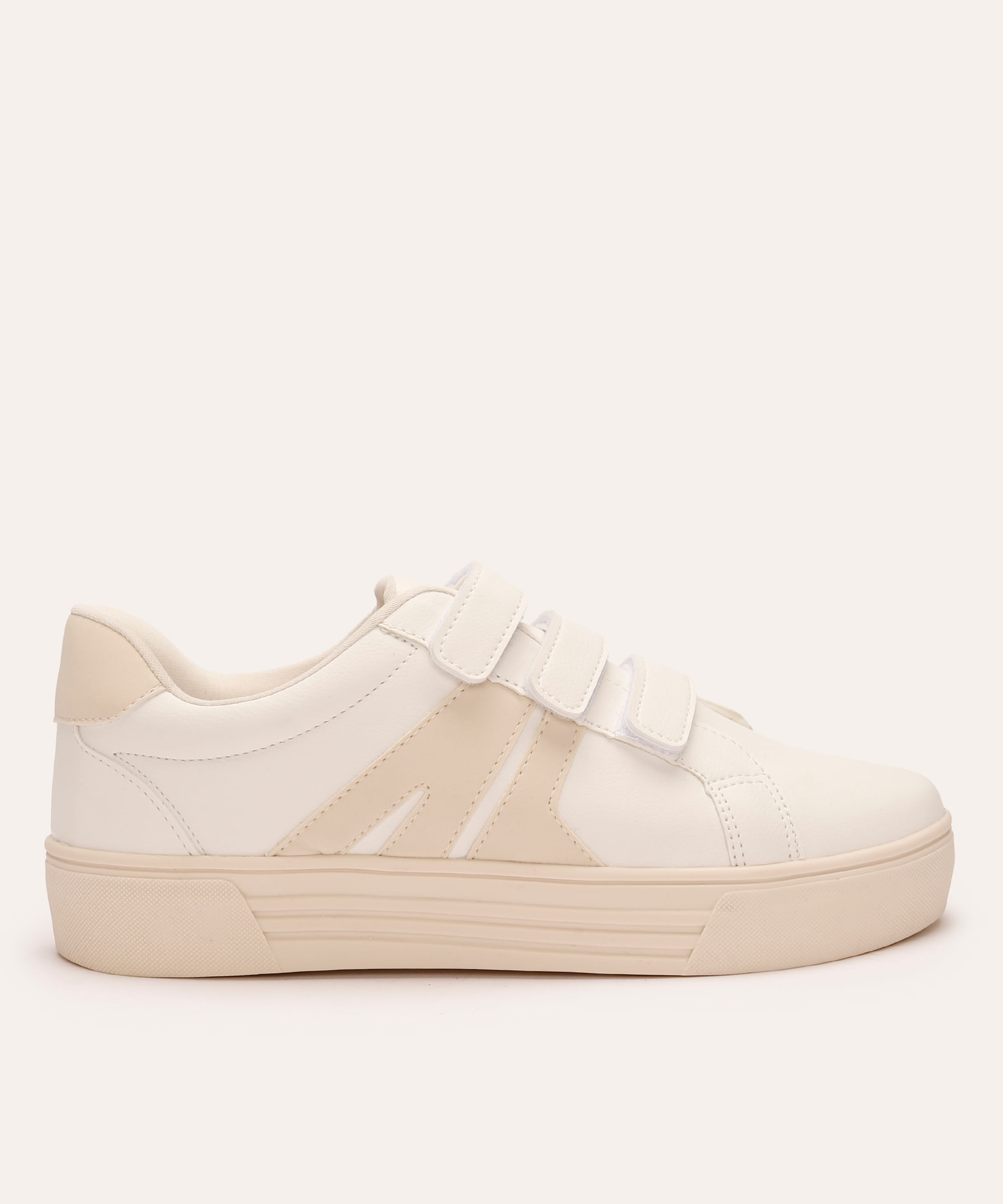 tênis com velcro oneself branco