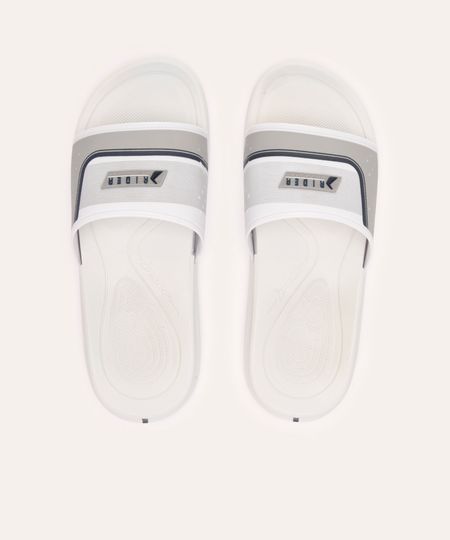 chinelo smash slide rider branco 41