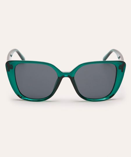 óculos de sol gatinho triton verde UNICO