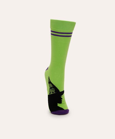 meia cano longo wicked colorida 37-40