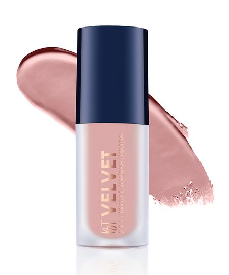 sombra líquida 2 em 1 bruna tavares velvet pale rosa UNICO sombra líquida 2 em 1 bruna tavares velvet pale rosa UNICO