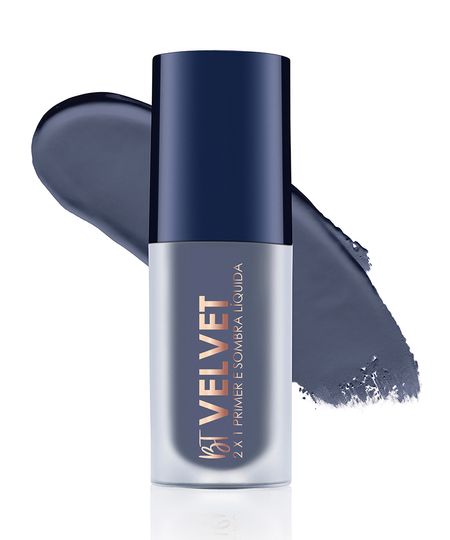 sombra líquida 2 em 1 bruna tavares velvet grey cinza UNICO sombra líquida 2 em 1 bruna tavares velvet grey cinza UNICO