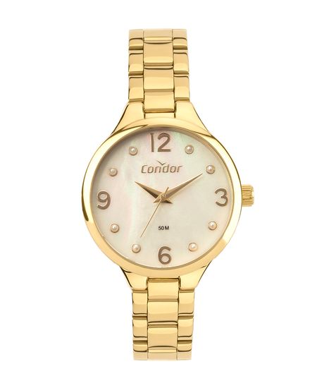 relógio condor analógico co2036mws k4x dourado UNICO