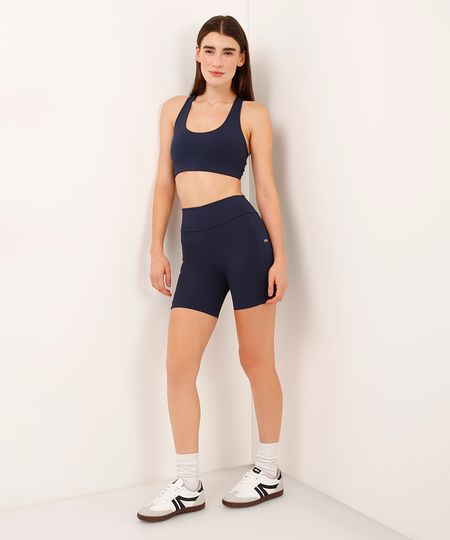 bermuda com bolso esportiva ace azul M