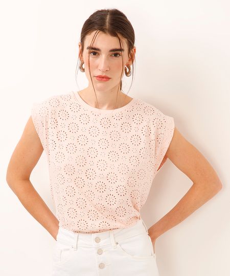 regata muscle de laise rosa PP