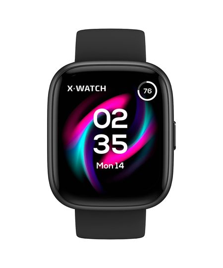 relógio masculino smartwatch com visor touch faz e recebe ligações preto UNICO