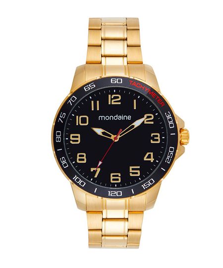 relógio mondaine analógico 99731gpmvde1k dourado UNICO