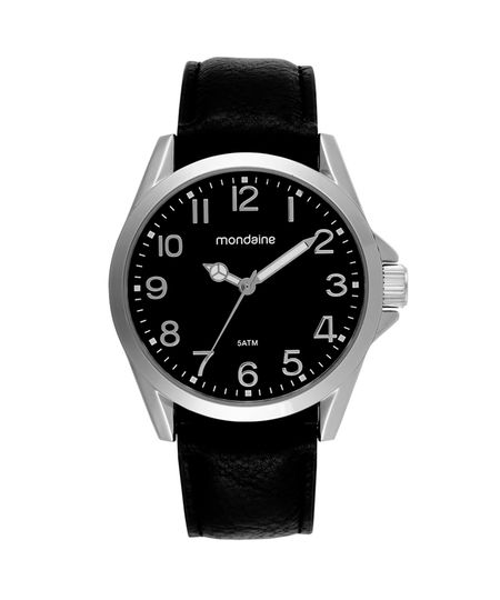 relógio mondaine analógico 99741g0mvnh2k prateado UNICO
