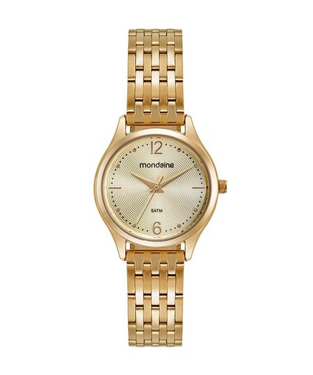 relógio mondaine analógico 32529lpmvde1k dourado UNICO