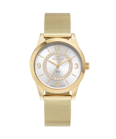 relógio technos analógico 2036msv k1d dourado UNICO relógio technos analógico 2036msv k1d dourado UNICO