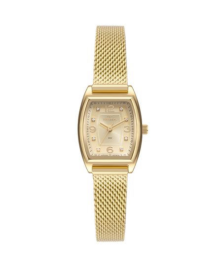 relógio technos analógico 2035mzw 1d dourado UNICO relógio technos analógico 2035mzw 1d dourado UNICO